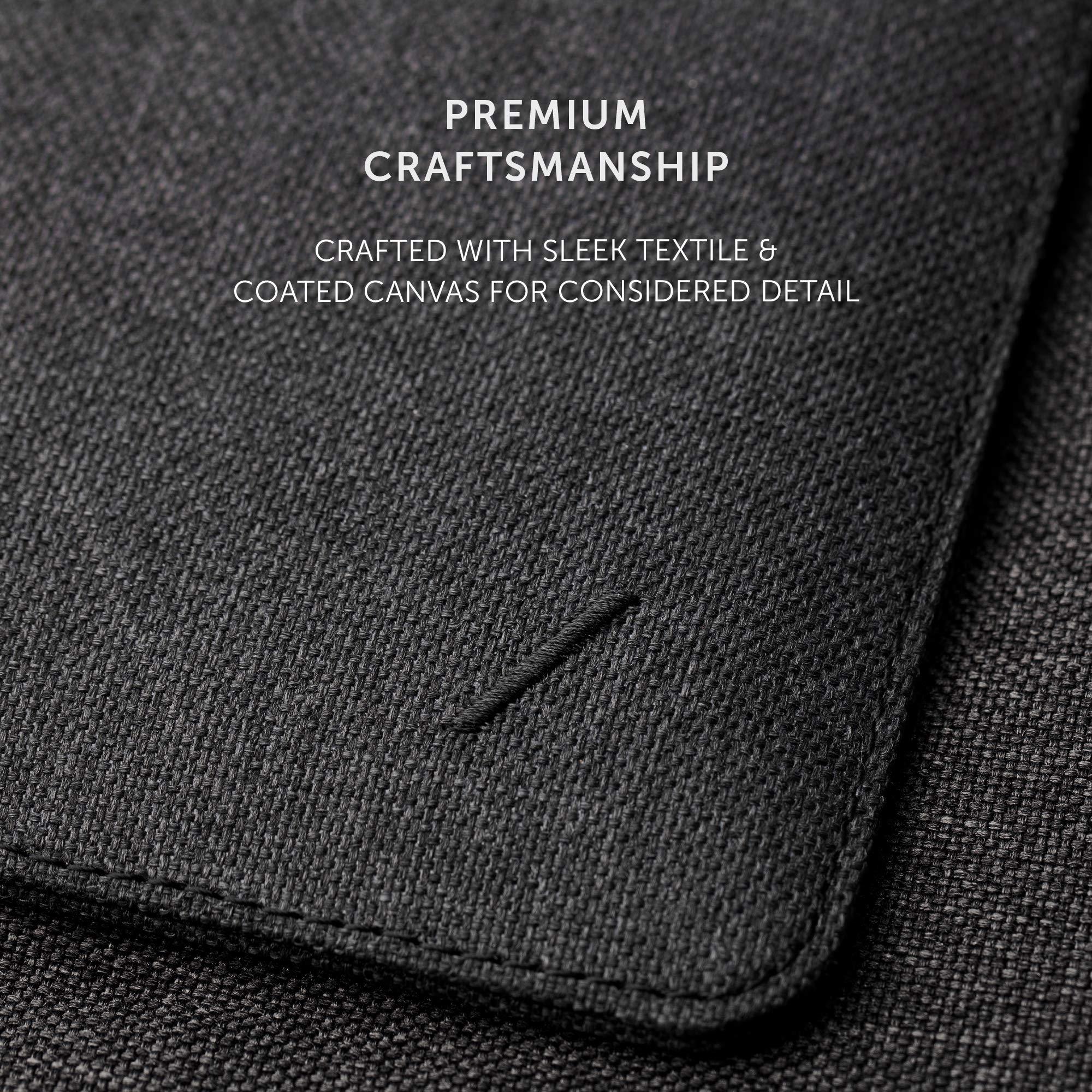 Native Union Native Union Stow Slim for iPad 13\" Tablet Sleeve Sleek & Slim Premium Sleeve Compatible with iPad Air 13\" M4, iPad Pro 13\" M4 with Easy-Access Magnetic Closure & External Pocket (Slate)