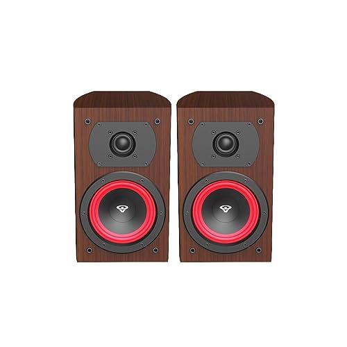 CERWIN-VEGA! CERWIN-VEGA! Home Audio LA14 4\" 2-Way Bookshelf Speakers (Expresso)