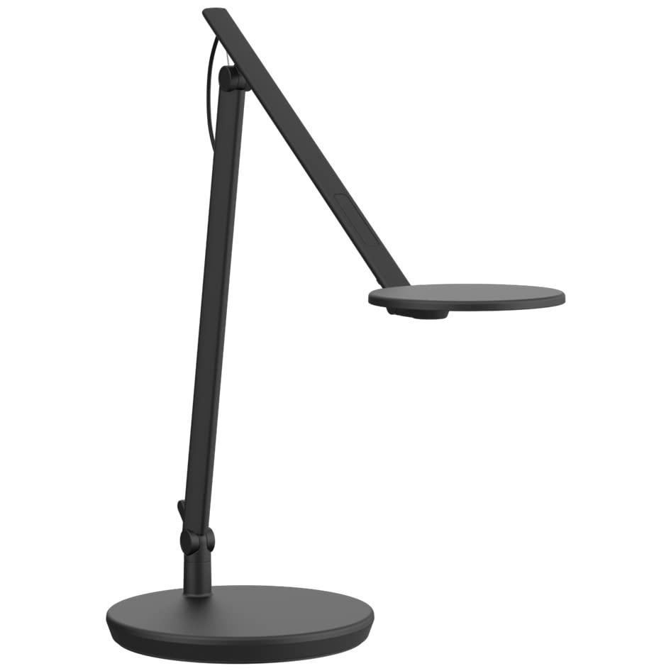 Humanscale Humanscale Nova Task Light | Standard Range Arm | Desktop Base | 3000 K Color Temperature | Jet Black