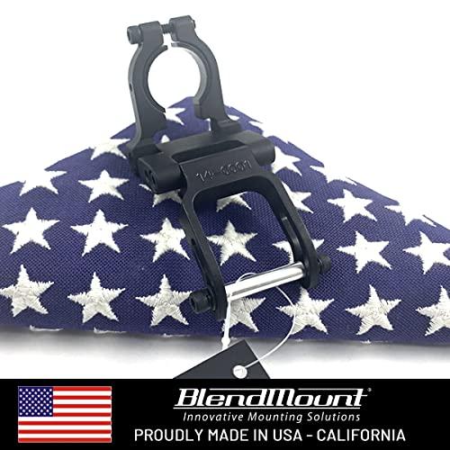 BLENDMOUNT INNOVATIVE MOUNTING SOLUTIONS BlendMount Radar Detector Mirror Mount BMG-2001R, Compatible with EZ Magnet Mount for Escort MAX 4, MAX 3, MAX 360 MKII, MAX 360C MKII, MAXcam360c, MAX 360c, Redline 360c