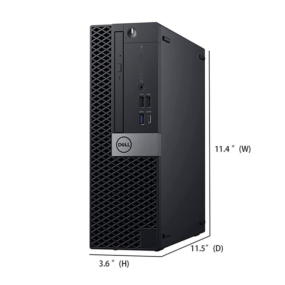 Dell Dell OptiPlex 7050 SFF Desktop Computer PC,Intel Core i5-6500 3.20GHz,16GB DDR4 Ram 512GB NVMe M.2 SSD,Built-in WiFi & Bluetooth,HDMI,DVD-RW,Windows 10 Pro,Wireless Keyboard & Mouse(Renewed)