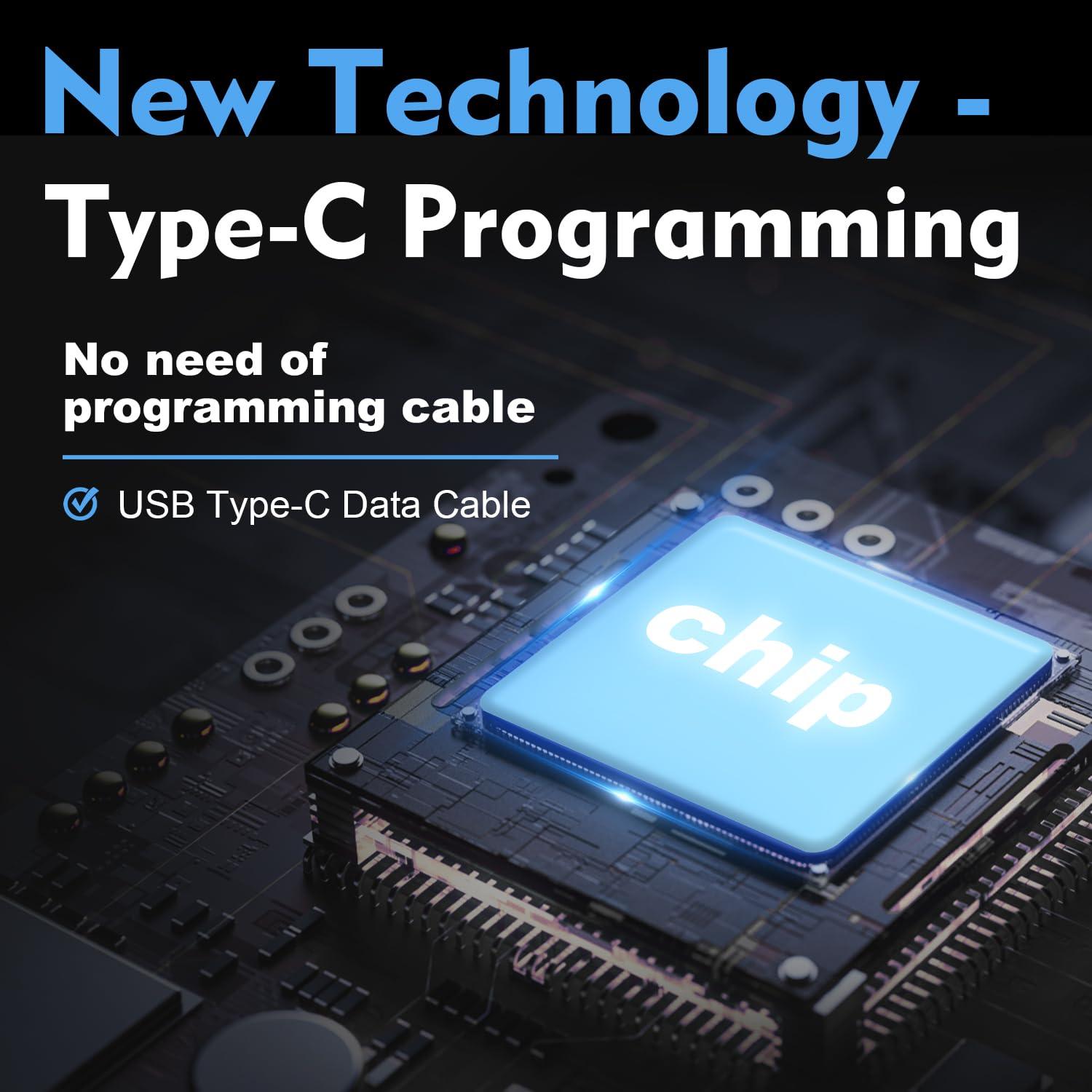 TIDRADIO TIDRADIO TD-H3 Ham Radio Handheld (4Pack) Multi-Band Long Range Two-Way Radio,USB-C Programming & Charging,8PCS 2500mAh Battery,DTMF FM NOAA VOX SCAN,Walkie Talkies with Earpiece & Airband Antenna