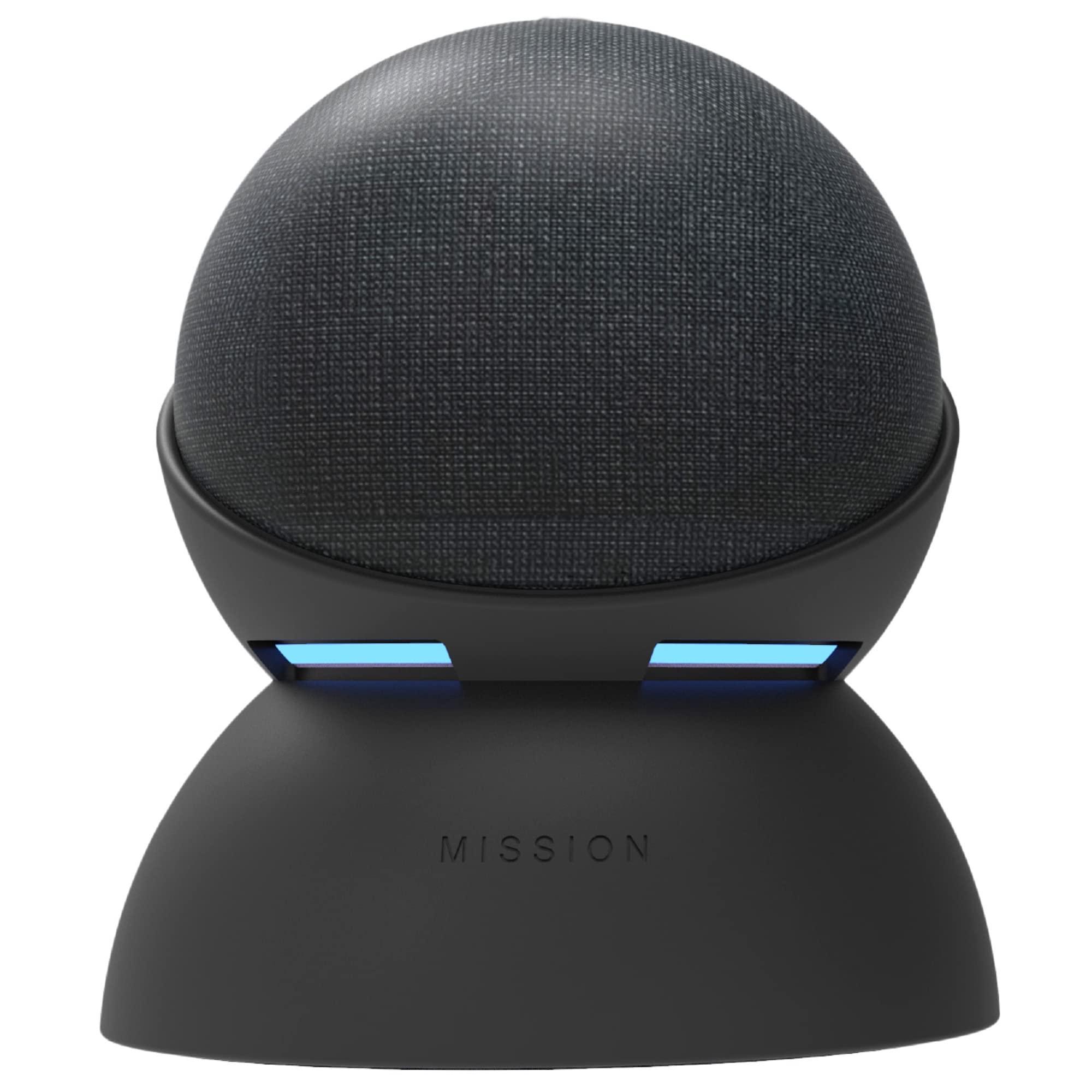 Mission Cables Made for Amazon Battery Base, for Echo Dot (4th & 5th generation)