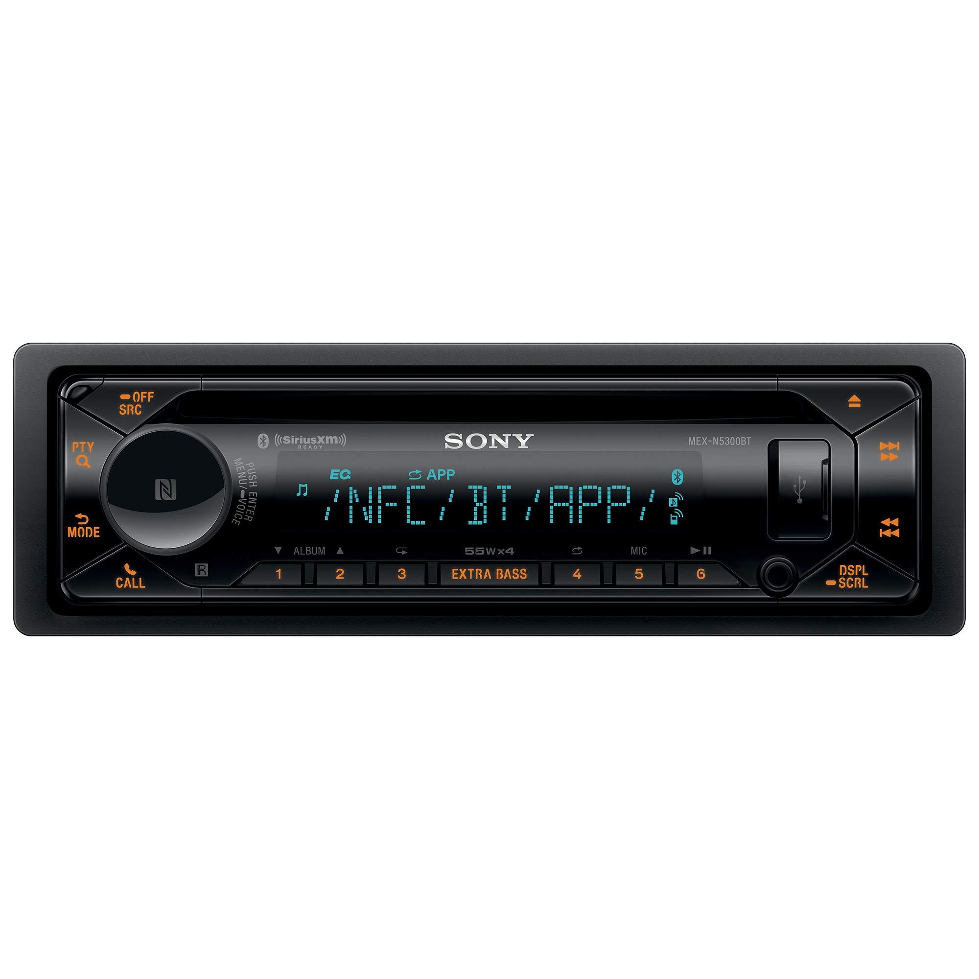 Sony Sony MEX-N5300BT Bluetooth CD Receiver & SiriusXM SXV300V1 Satellite Radio Tuner