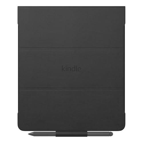 Amazon New Amazon Kindle Scribe Folio Cover with Magnetic Attach, Sleek Protective Case - Premium Leather