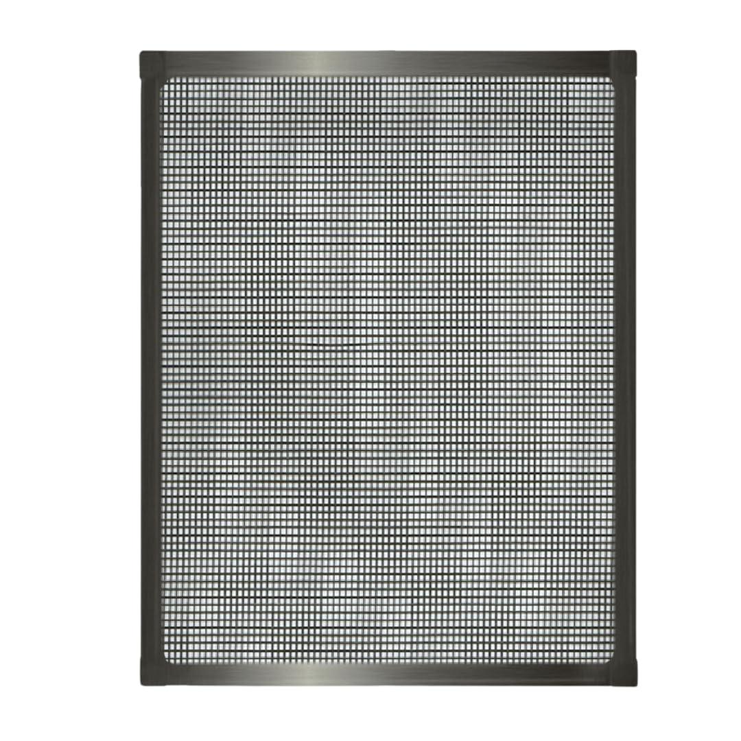 Metro Screenworks Metro Screenworks Custom Window Screens Fully Assembled and Ready to Install - Window Screen Replacement for House, (Bronze) Pre-Framed Mesh Replacement Window Screens, Home, Patio, & More