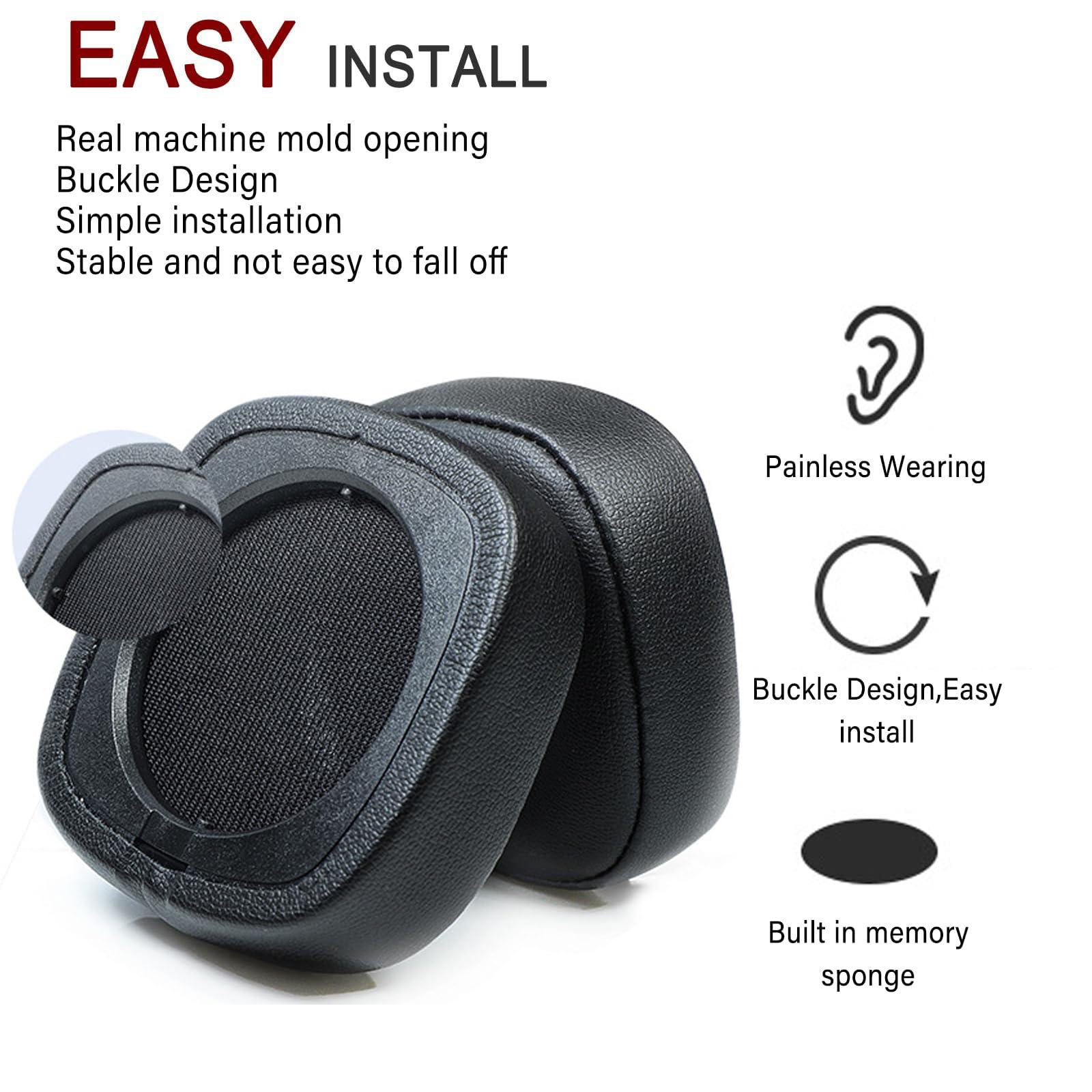 Sodorous Major IV Ear Pads Cushions Replacement Compatible with Marshall Major 4 Major IV Headphones Ear CushionsEar Muffs Memory Foam Earpads