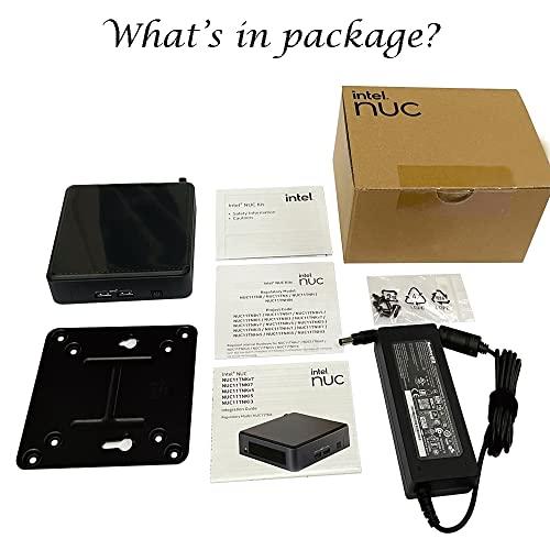 WEELIAO Intel NUC 11 Pro NUC11TNKv5 Home & Business Mini PC Mini Desktop 11th Gen. Intel Core i5-1145G7 Processor with Intel vPro Technology 2.6 GHz@28W, up to 4.4 GHz Turbo, 4C 8T(16G RAM,1T SSD)