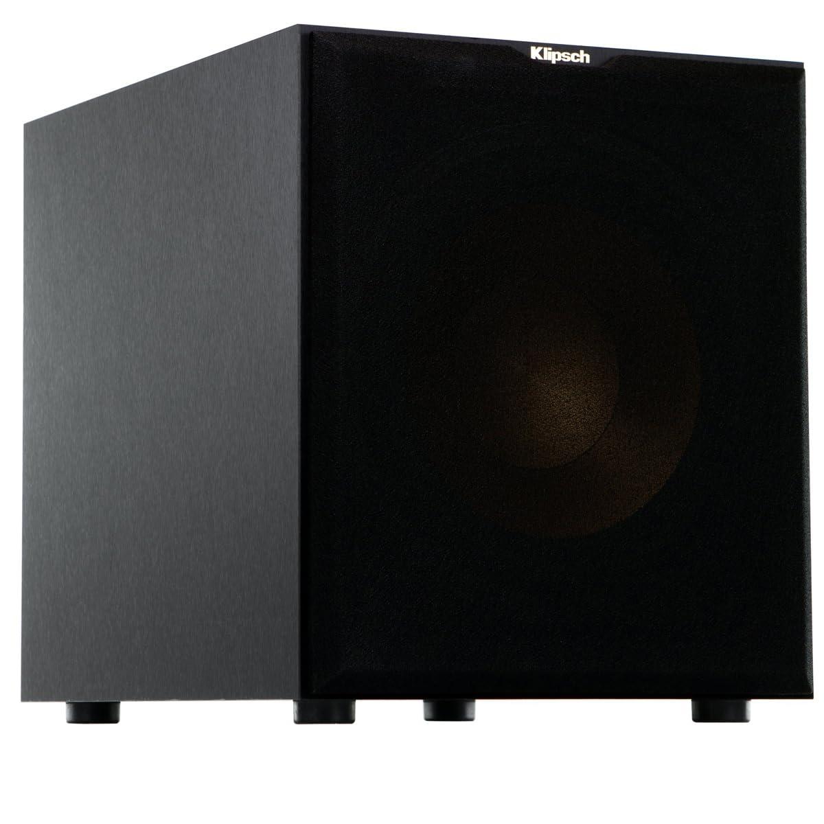 Klipsch Klipsch Reference 5.2 Home Theater Pack with 2X R-26FA Floorstanding Speaker, 2X R-12SW Subwoofer, R-25C Center Channel Speaker and 2X R-41M Bookshelf Speaker, Black