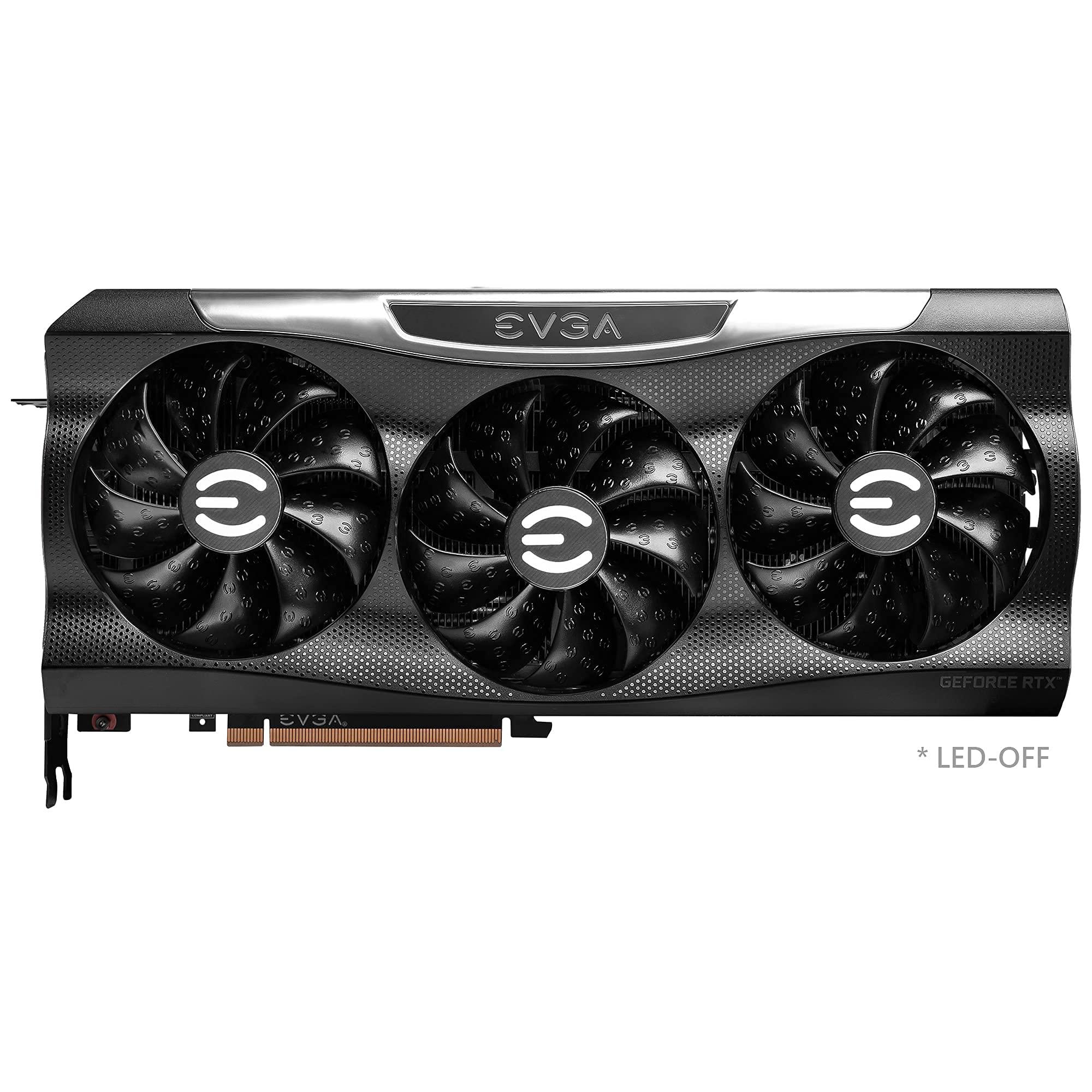 EVGA EVGA GeForce RTX 3080 Ti FTW3 Ultra Gaming, 12G-P5-3967-KR, 12GB GDDR6X, iCX3 Technology, ARGB LED, Metal Backplate (Renewed)