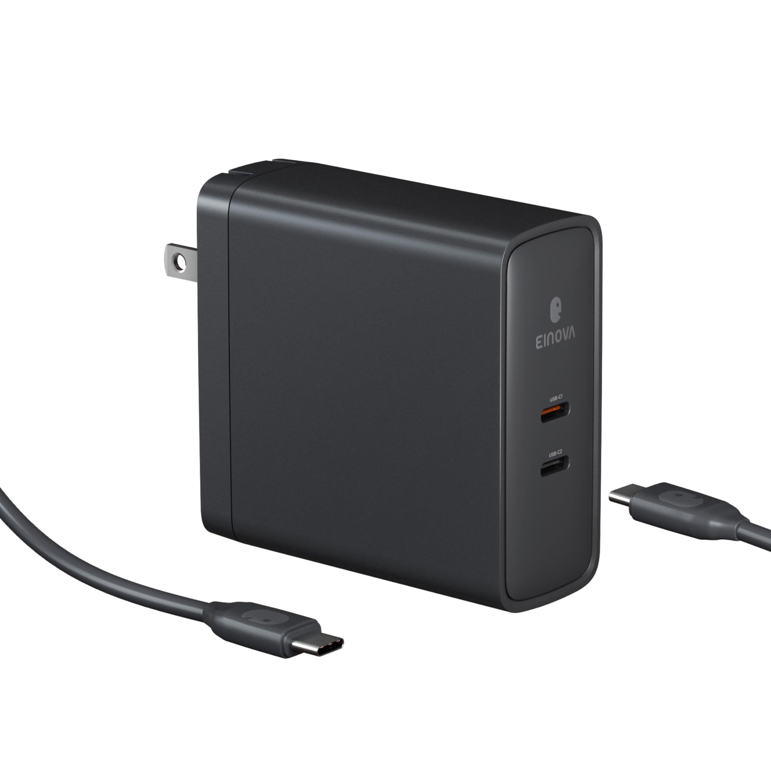 EINOVA Einova Polaris 140W Dual Port 140W USB-C Charger with GaN & PD 3.1 PPS (CXX140WUS.00)