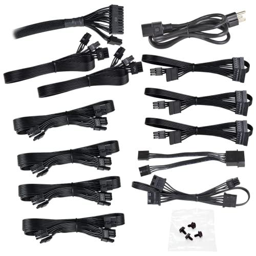 EVGA EVGA 850 GQ, 80+ GOLD 850W, Semi Modular, EVGA ECO Mode, 5 Year Warranty, Power Supply 210-GQ-0850-V1,Black