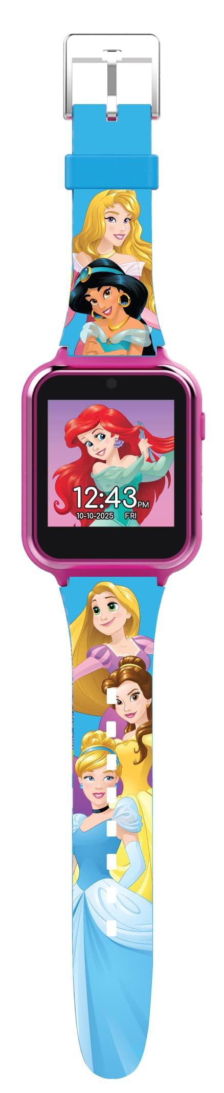 Accutime Accutime Disney's Princess Kids' Touchscreen Interactive Smartwatch, Built in Selfie-Camera, Easy-to-Buckle Strap, Model: PN4258AZ