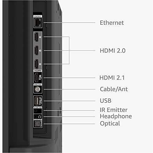 Amazon Amazon Fire TV 50\" Omni QLED Series 4K UHD smart TV, Dolby Vision IQ, Fire TV Ambient Experience, local dimming, hands-free with Alexa