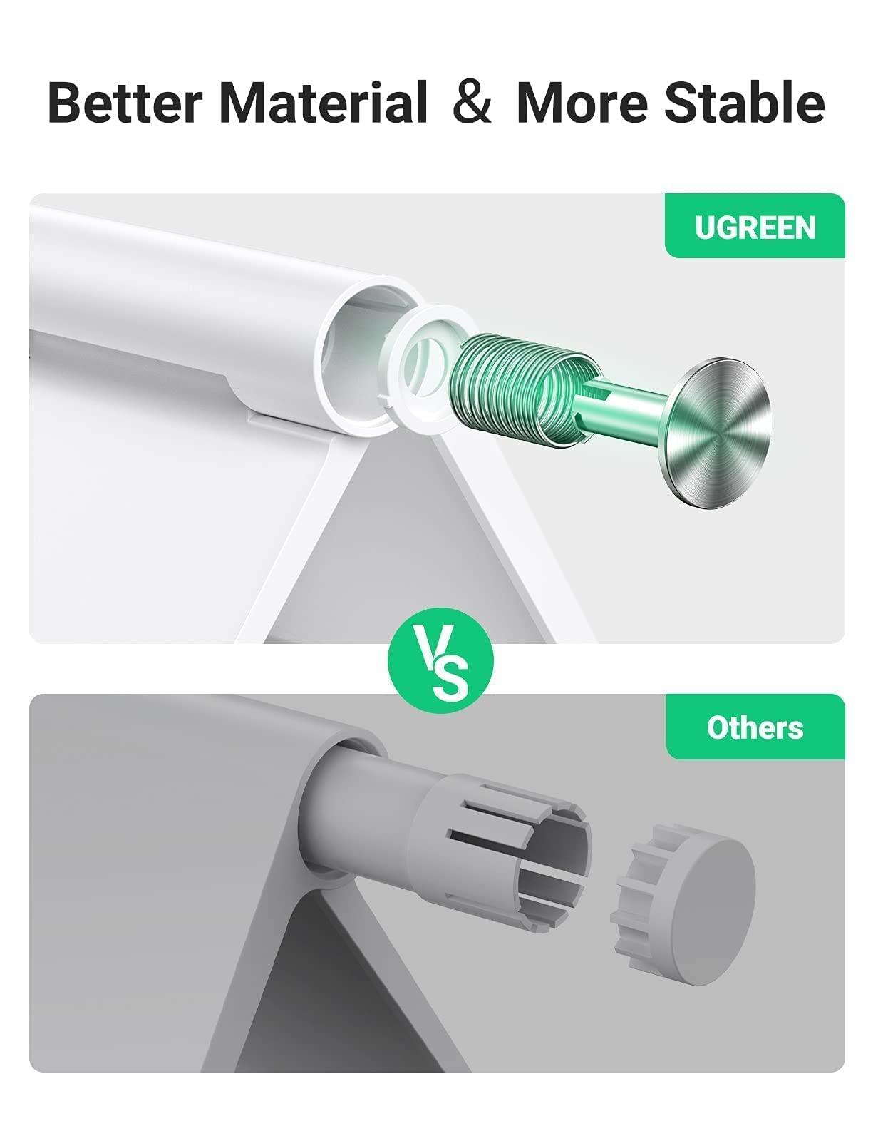 UGREEN UGREEN Tablet Stand Holder Adjustable White Bundle with Tablet Stand Adjustable Grey