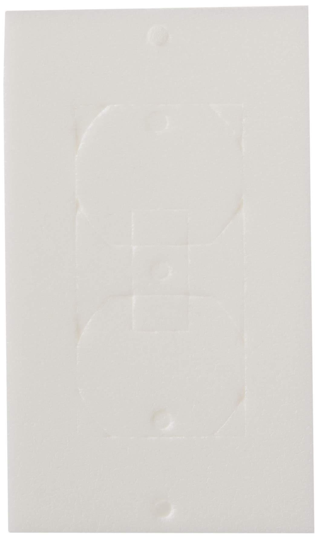 L.H. Dottie L.H. Dottie WPI25 Wall Plate Insulation Gasket, 25-Pack