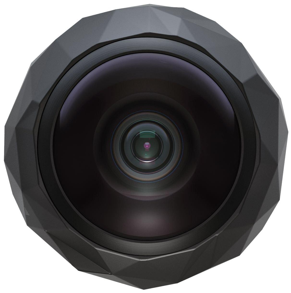 360fly 360fly 4K VR Capable Action Video Camera Professional Camcorder, Black (360fly 4K)