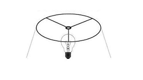 Upgradelights Upgradelights White Linen Lampshade Replacement with Washer Fitter 6x12x8