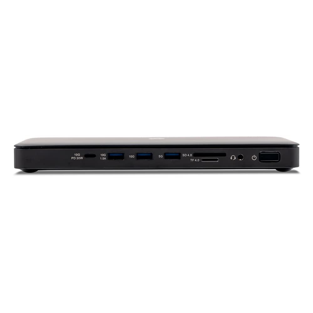 IOGEAR IOGEAR Dock Pro Thunderbolt 4 USB4 Docking Station Triple 4K or Single 8K Display, 40Gbps, 96W Charging, 2.5Gb Ethernet (GUD4C8K3)