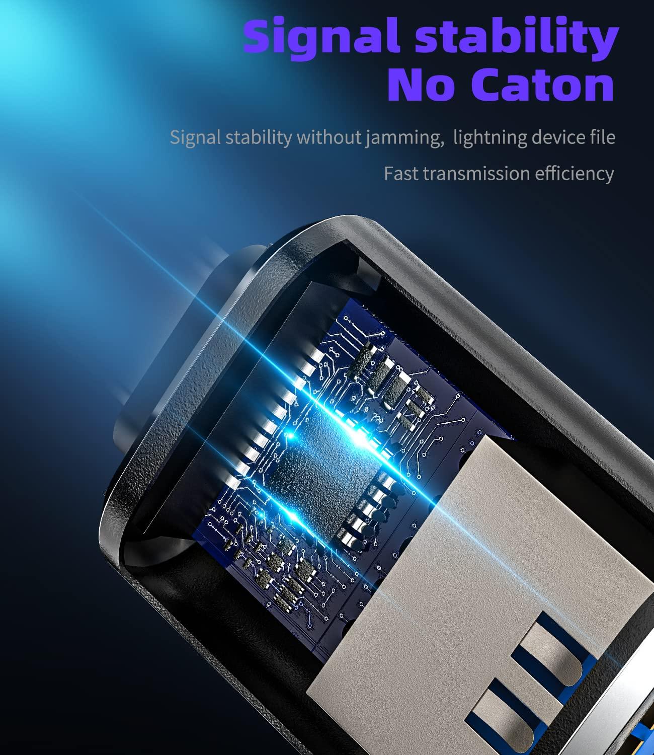 HOYULLI iPhone OTG Adapter Lightning Male to USB Female Dongle(2Pack) for 14 13 12 11 Pro Max Xr X Xs Se 7 8Plus for iPad Air Camera Card Reader USB Flash Drive U Disk Mouse Keyboard Hub MIDI Piano Converter