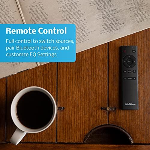 Electrohome Electrohome Kingston 7-in-1 Vintage Vinyl Record Player Stereo System with 3-Speed Turntable, Bluetooth, AM/FM Radio, CD, Aux in, RCA/Headphone Out with Bonus 3.5mm Aux Cable (RR75)