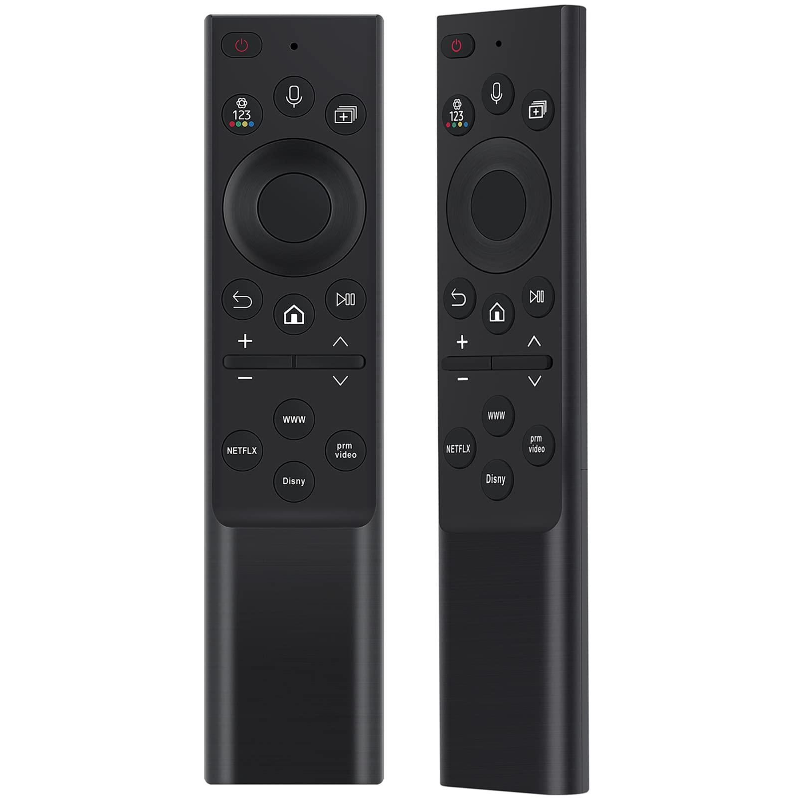 PERFASCIN BN59-01385D RMCSPB1EP1 Replace Voice remote control fit for Samsung Smart TV QN43Q60AAFXZA,QN50LS03AAFXZA,QN50Q60AAFXZA,QN50QN90AAFXZA,QN55LS03AAFXZA,QN55Q60AAFXZA,QN55Q70AAFXZA,QN55Q80AAFXZA TM2280E