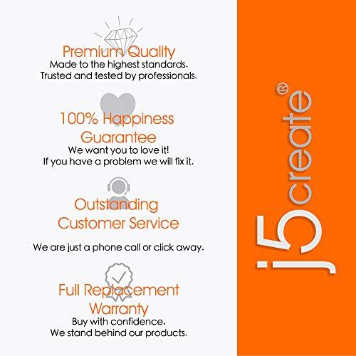 j5create j5create USB Type-C 3.1 to USB 3.0 Micro-B Cable- USB Type-C Male to USB 3.0 Micro-B Male Connector | USB 3.1 (10 Gbps) and USB 2.0 (480 Mbps) | 3 FT (90 CM) | Compatible with USB Type-C Devices