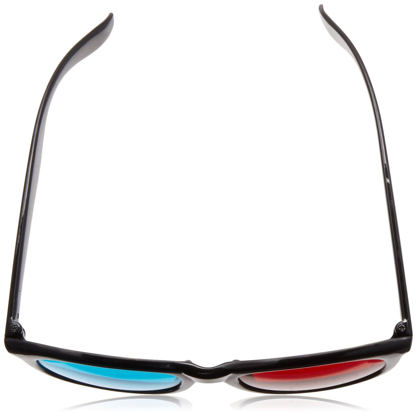 3D Glasses 3D Glasses for YouTube Viewing - PRISMACHROME/ANACHROME (TM) Anaglyph Glasses - with Diopter