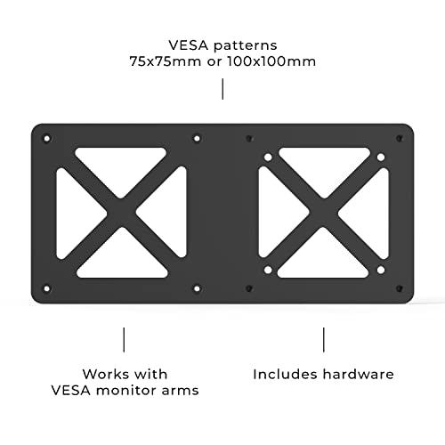 HumanCentric HumanCentric Mounting Bracket Compatible with Intel NUC | VESA Monitor Arm Extension Plate Compatible with The NUC Mini PC Computer