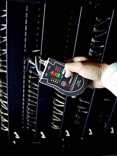 Triplett Triplett Pocket CAT LAN Tester for RJ45, CAT 5/6, and Coax Cables with Instant Pass/Fail Results (CTX200)