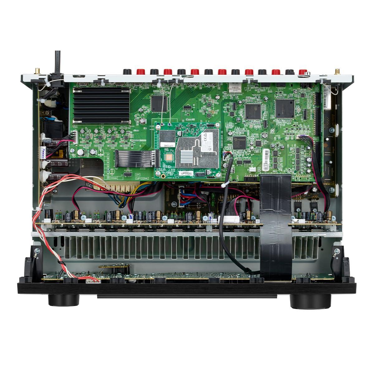 Denon Denon AVRS970H 7.2 Channel AV Receiver with DTS Virtual:X and Dolby Atmos with 5 Year Amber Protection Plan (2022)