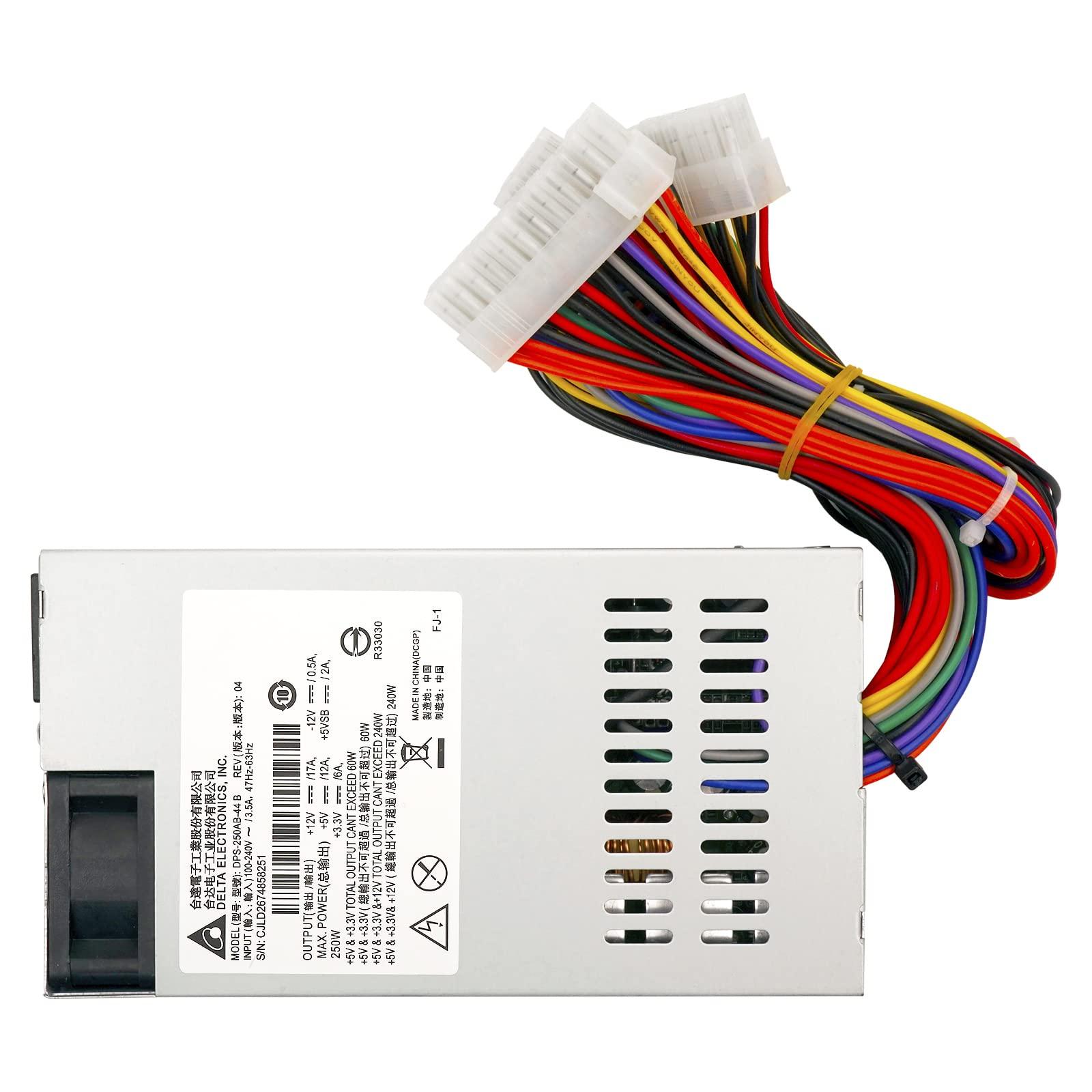 Goapongs 250W Power Supply Replacement for Delta DPS-250AB-44B 1Uflex Server NAS Host Power Supply