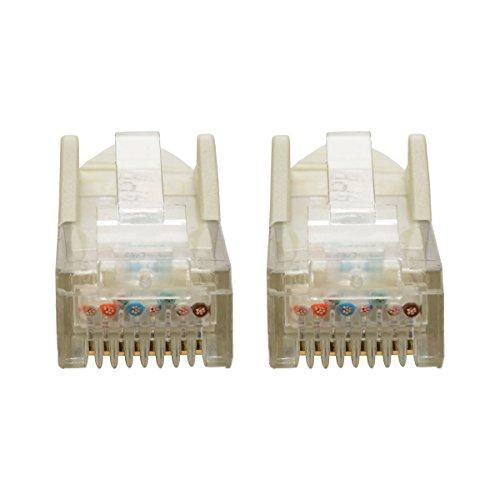 Tripp Lite Tripp Lite Cat6 Gigabit Ethernet Snagless Molded Patch Cable 24 AWG 550MHz Premium UTP, White, RJ45 M/M 4' (N201-004-WH)