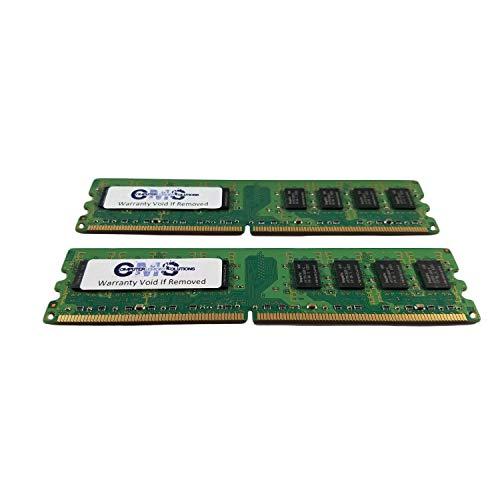 Computer Memory Solutions CMS 2GB (2X1GB) DDR2 4200 533MHZ Non ECC DIMM Memory Ram Upgrade Compatible with Dell® Dimension C521 Desktop - A100