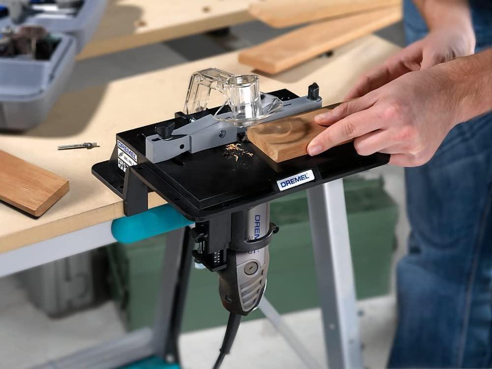 Dremel Dremel 231 Portable Rotary Tool Shaper and Router Table- Woodworking Attachment Perfect for Sanding, Shaping, and Trimming Edges