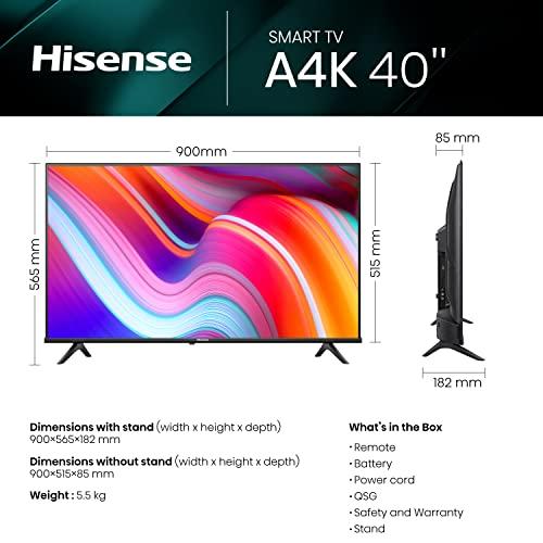 Hisense HISENSE 40" Class A4 Series LED Full HD Smart Vidaa TV 40A4KV