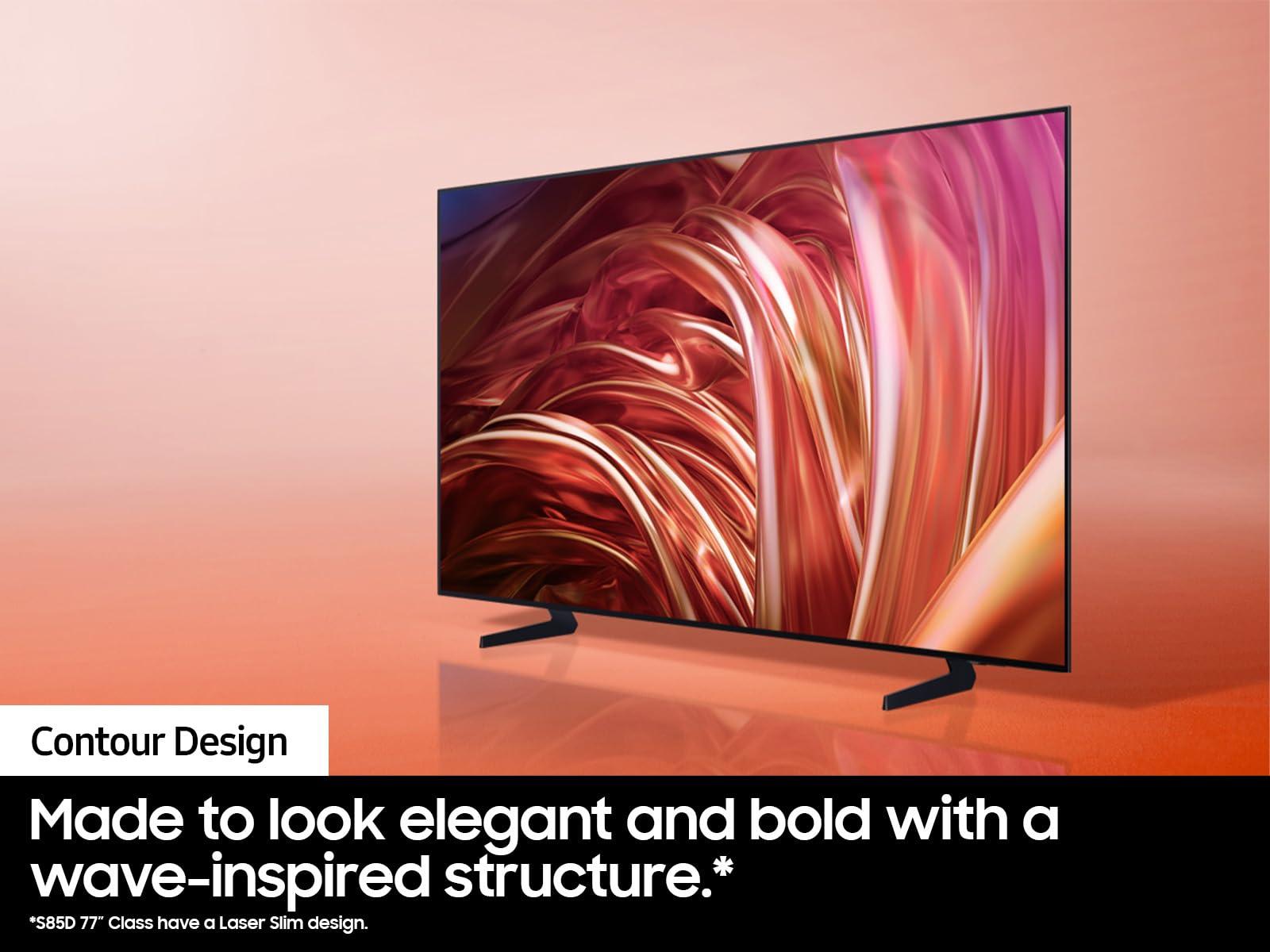 SAMSUNG SAMSUNG 65-Inch Class OLED 4K S85D Series HDR Smart TV w/Dolby Atmos, Object Tracking Sound Lite, Contour Design, Motion Xcelerator, Real Depth Enhancer, Alexa Built-in (QN65S85D, 2024 Model)