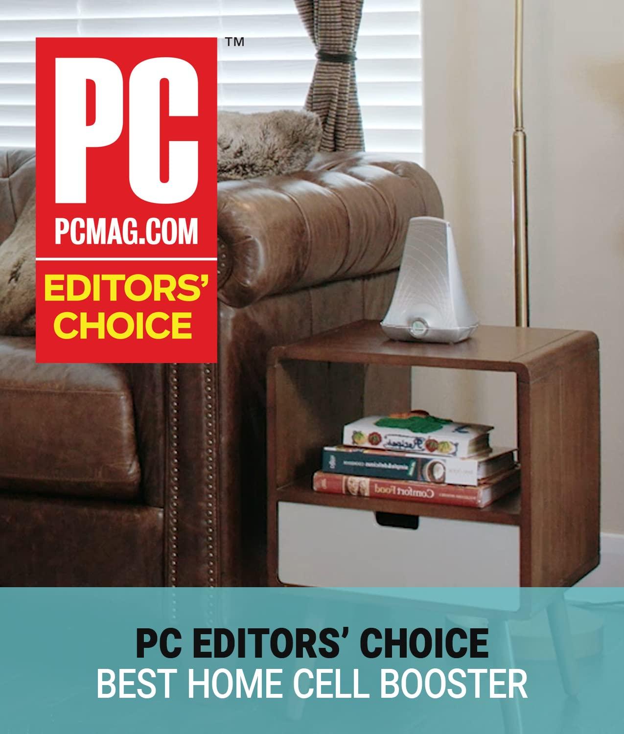SureCall SureCall Flare 3.0 Cell Phone Signal Booster for Home & Office up to 3500 sq ft, Boosts 5G/4G LTE, Yagi Outdoor Antenna, Multi-User, Verizon AT&T Sprint T-Mobile, FCC Approved, USA Company