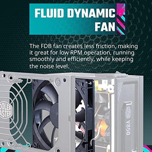 Cooler Master Cooler Master V850 SFX Gold Full Modular, 850W, 80+ Gold Efficiency, ATX Bracket Included, Quiet FDB Fan, SFX Form Factor, 10 Year Warranty