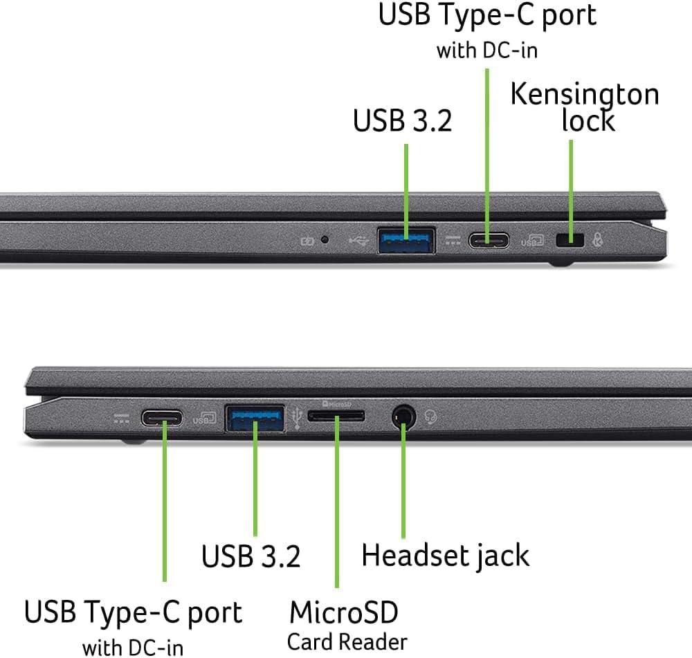 Acer Acer Chromebook Plus 14 Touchscreen Laptop Google - 14inch FHD Touchscreen Stylus Pen - 8 Core Intel i3-N305 - USB C - Google Chromebook Students School Laptop Mini - 2024 (8GB RAM |512GB PCIe SSD)