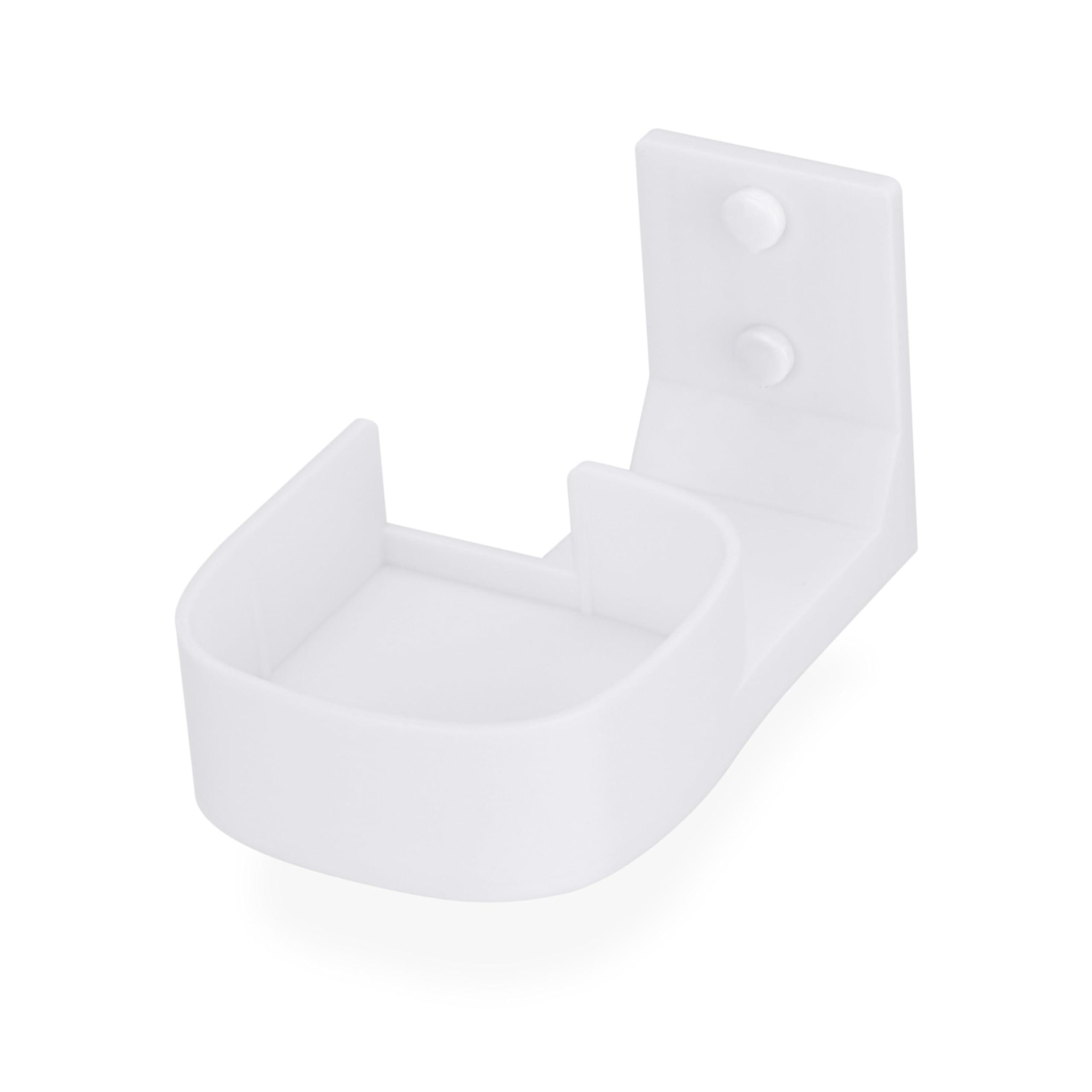 BRAINWAVZ Screwless Wall Mount for Linksys Velop Pro 6E (AXE5400) WiFi Mesh Router, Easy to Install Holder, Adhesive & Screw Mounting Option, by Brainwavz