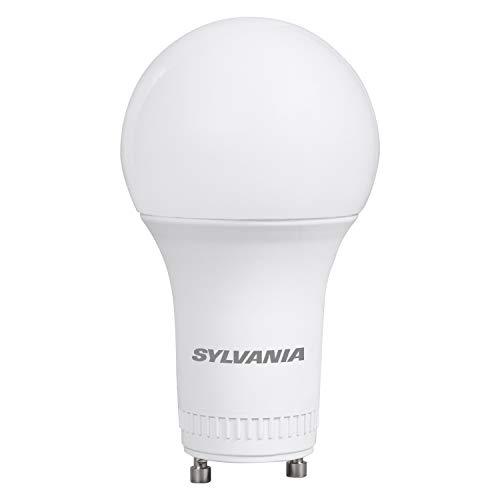 LEDVANCE SYLVANIA LED Light Bulb, 60W Equivalent A19, Efficient 8.5W, GU24 Bi-Pin Base, Frosted Finish, 800 Lumens, Daylight - 1 Pack (78107)