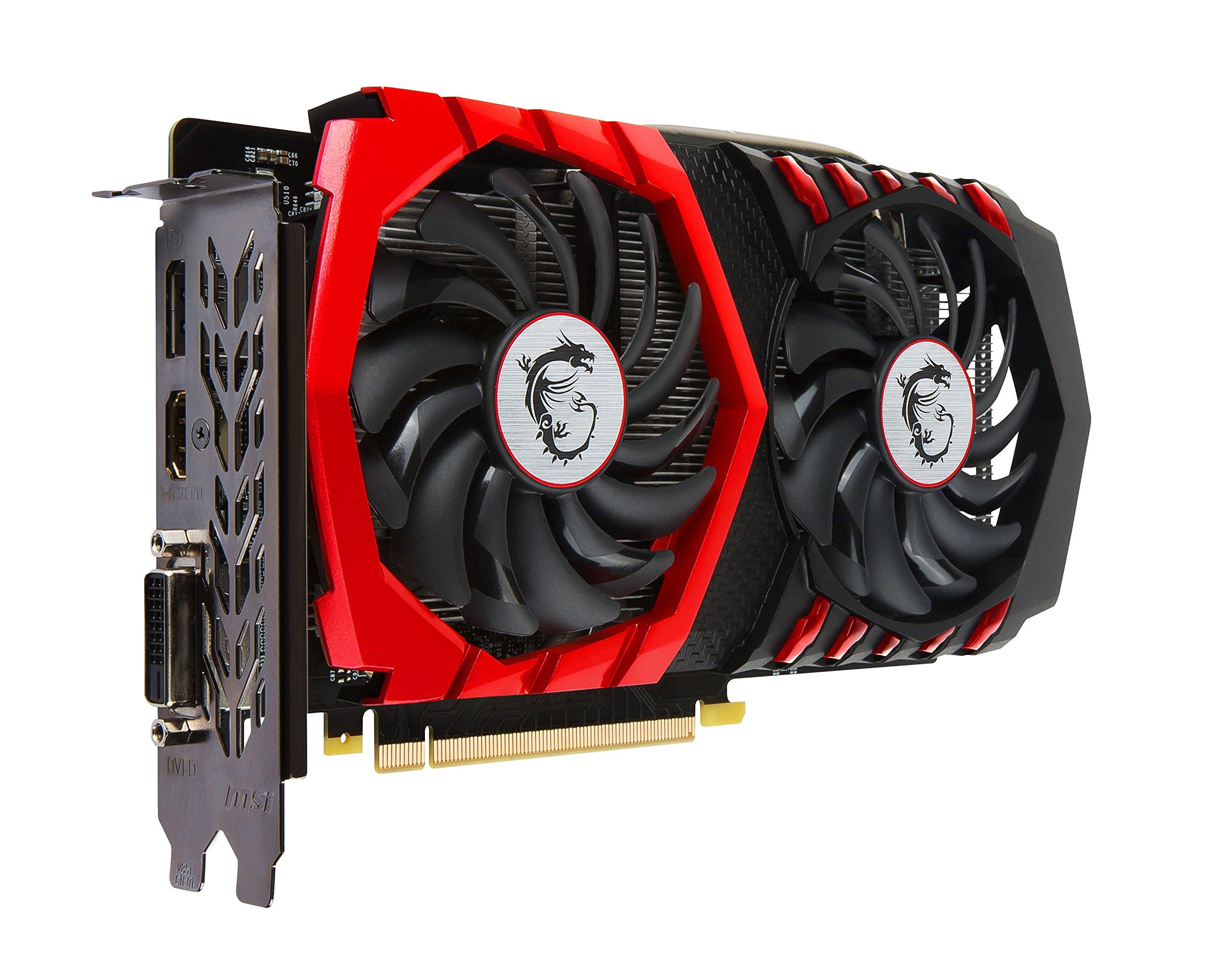 MSI MSI Computer Video Graphic Cards GeForce GTX 1050 TI GAMING X 4G, 4GB