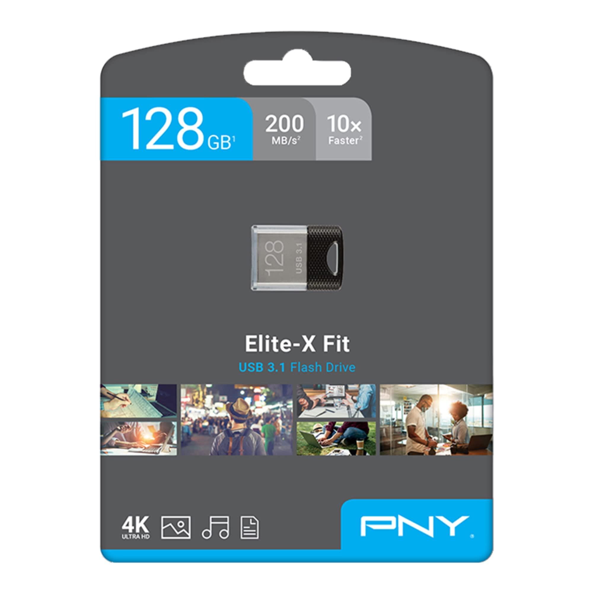 PNY PNY 128GB Elite-X Fit USB 3.1 Flash Drive - 200MB/s