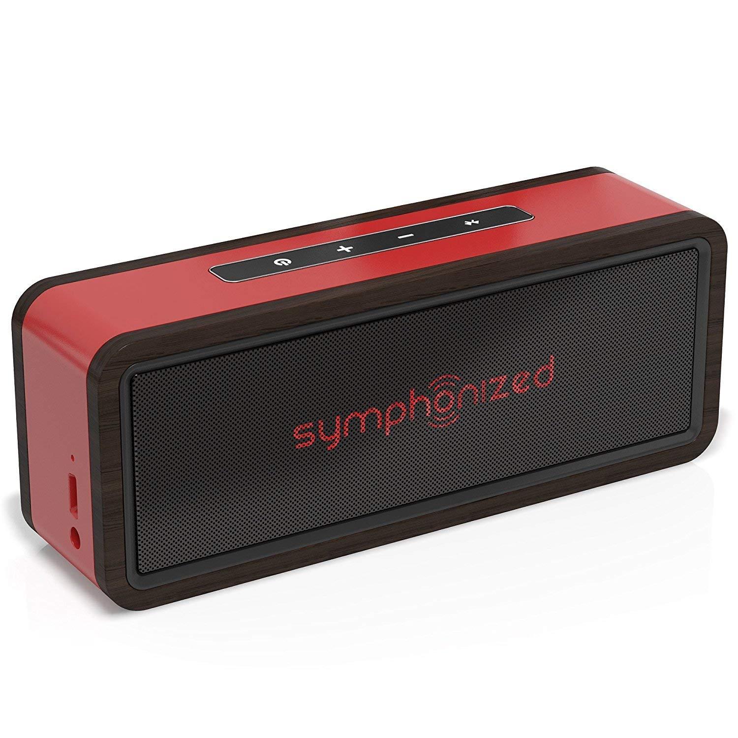 Symphonized Symphonized Portable Bluetooth Speakers Small Bluetooth Outdoor Speaker for Patio & Home, Out Door Loud Bluetooth Speakers, Bluetooth Wireless Loud with Bass, Bocinas Bluetooth, Blue Tooth Speaker