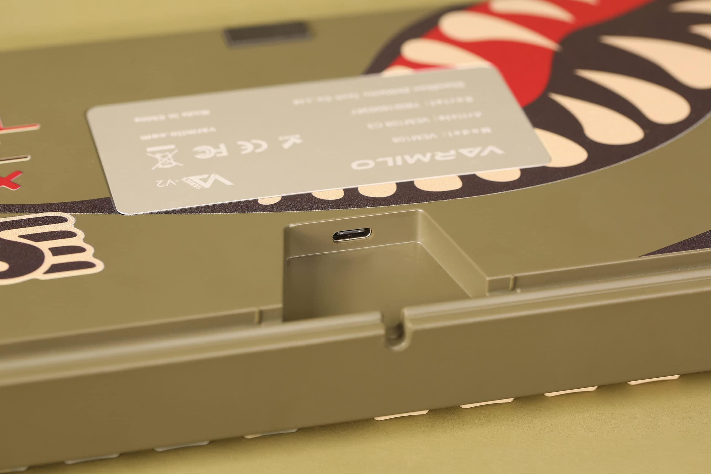 Varmilo Varmilo VA Series V2 Warrior Soar Dye Sub PBT Mechanical Keyboard (TTC Quick Silver)