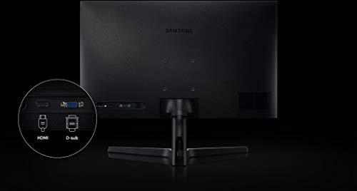 SAMSUNG SAMSUNG 24" FHD Monitor with Bezel-LESS Design - LS24R350FHNXZA, Dark Blue Gray