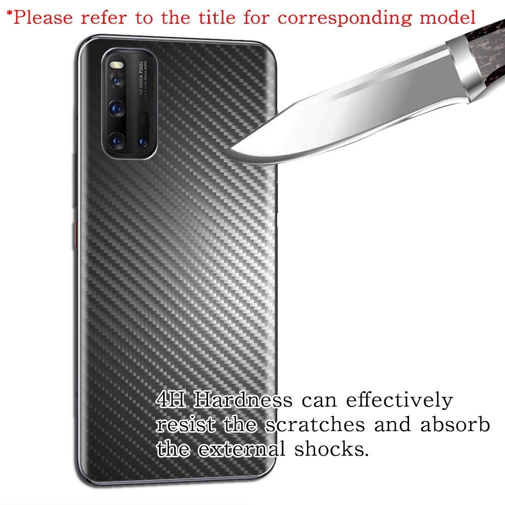 Puccy Puccy 2 Pack Back Protector Film, compatible with Acer iconia Tab 10.1" A510 Black Carbon TPU Guard Cover Not Tempered Glass/Not Front Screen Protectors New