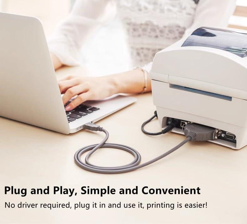 GXMRHWY GXMRHWY USB to Scsi Hpcn 36 Printer Cable 1Meter