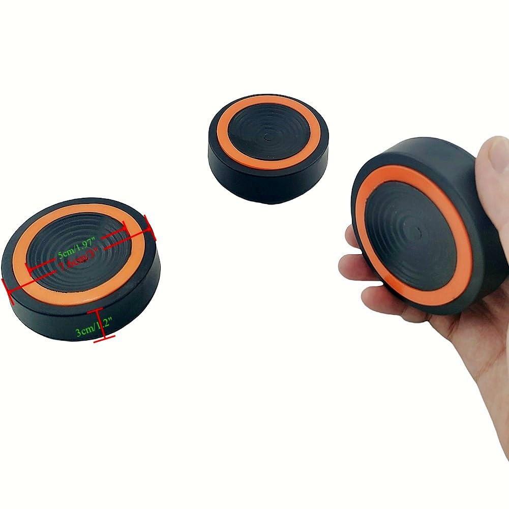 Pocnsen 3 PCS Anti-Vibration Suppression Pads Diameter 7.6cm(3") Telescope Mounts